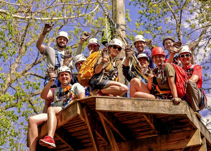 Camp Canaan Zipline Course